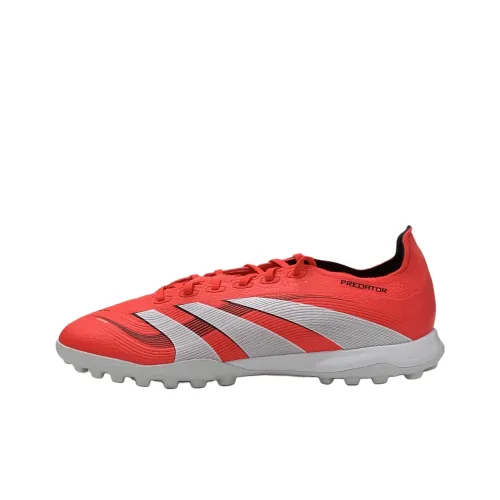 Adidas PREDATOR ELITE Anti Slip Wear Resistant Soccer Shoes Unisex Red