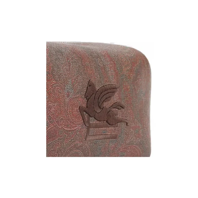 ETRO Embroidery Clutch Men's Multicolor-4