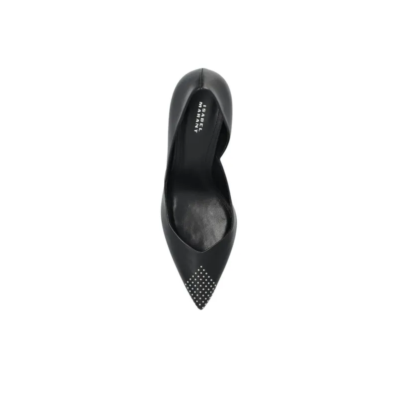 ISABEL MARANT Purcy Slim Heel High Heels 8.5cm Women's Black-2