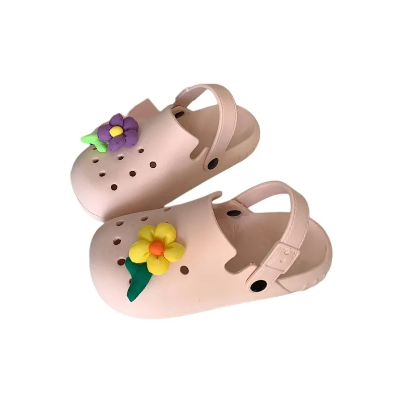 Thin Strips Slippers Unisex, White-5