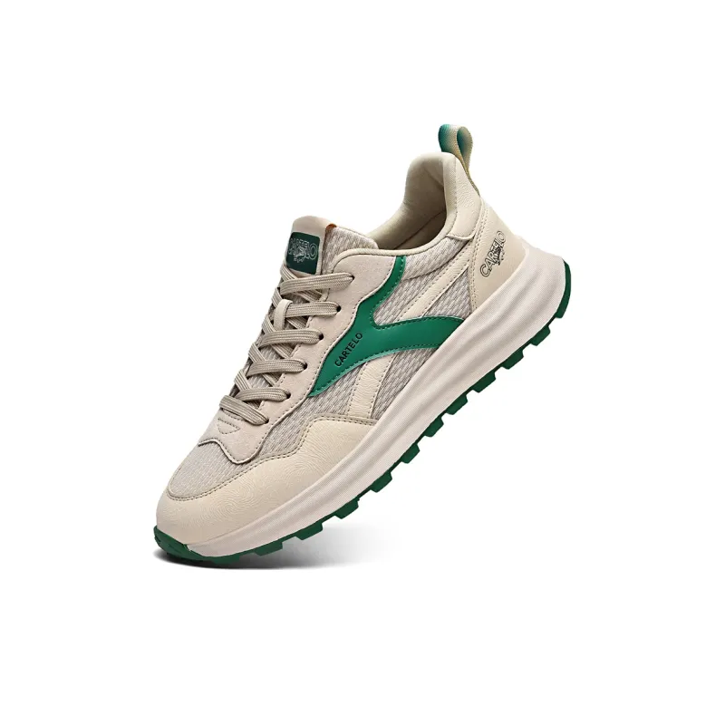 CARTELO Cushioning Height Increase Low Top Casual Shoes Men's-10