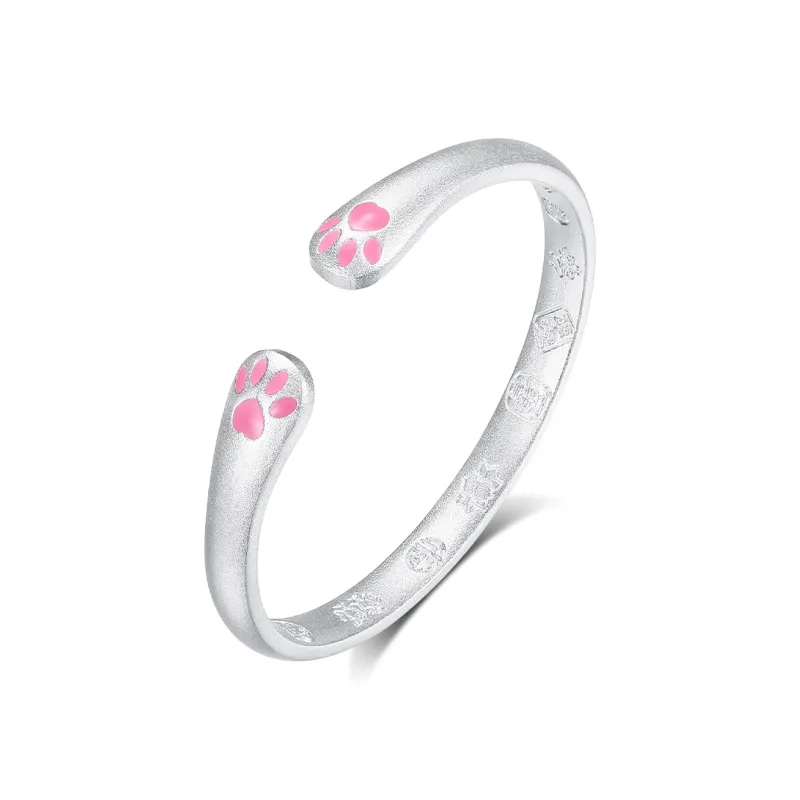 AFN 999 Fine Silver Bangles Kids'-1