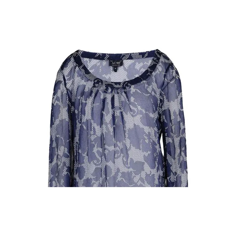 EMPORIO ARMANI T Shirts Women's Dark Blue-3