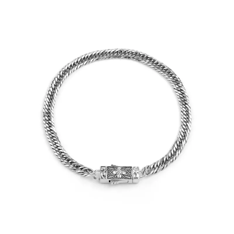 Ah Bo Ci De 925 Sterling Silver Bracelets Unisex-1