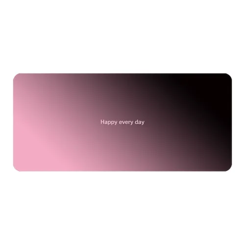 Vibrate Advanced Gradient Black Pink Minimalist Large Size Morandi Esports Office Keyboard Desk Cushion Mouse Pads