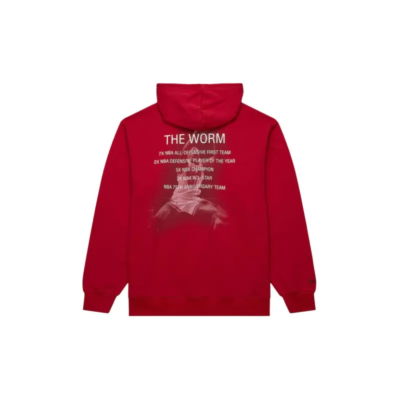 Mitchell & Ness x NBA Chicago Bulls The Worm Sweatshirt Men's Red-1