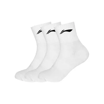 LiNing Mid Calf Socks Unisex 3 Pack