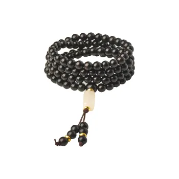 ZUIWENGLANGYASHANWENCHUANG Ebony Wooden Bracelets Unisex