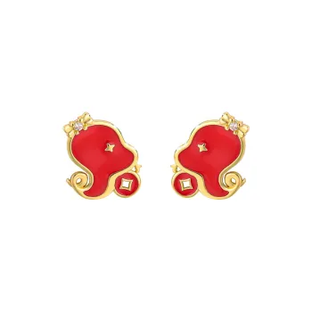 HOLLY RYAN Alloy Stud Earrings Unisex
