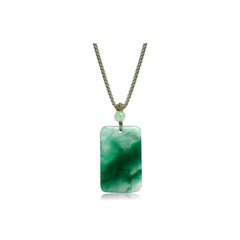 YINXIANGMOU African Emerald Necklaces Unisex-0