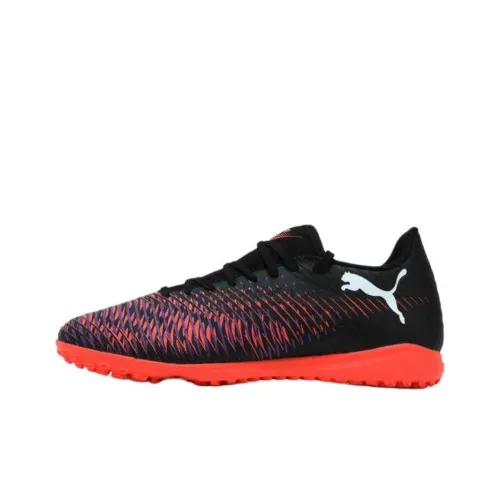 PUMA FUTURE 8 TT Rubber Broken Studs Support Lightweight Soccer Shoes Unisex Black