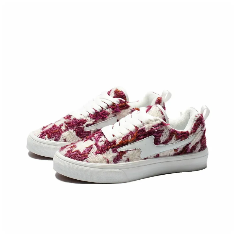 ABCIO Non-slip Lightweight Low-Top Skateboard Shoes Unisex-7