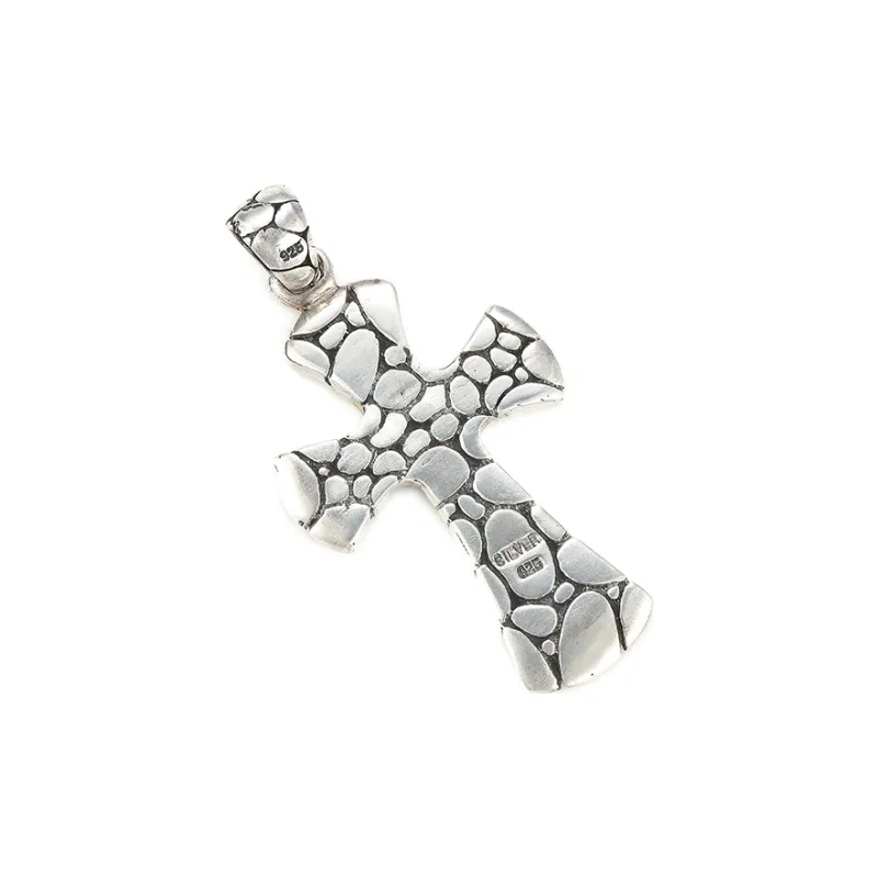 The Next Life 925 Sterling Silver Synthetic Cubic Zirconia Pendant Unisex-2