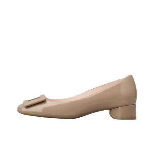 Roger Vivier Casual Single Shoes Women's Beige