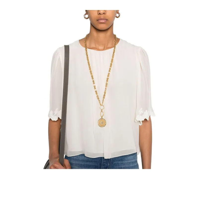 Chloé Silk Blouse-4