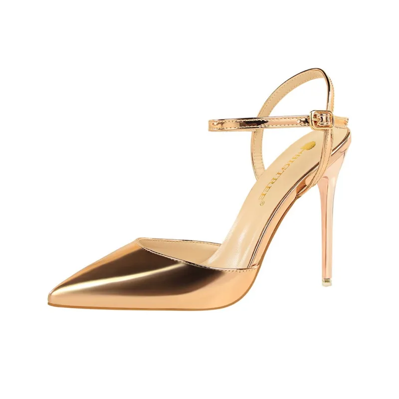 QITUMAUL Strap Sandals 10.5cm Women's-11