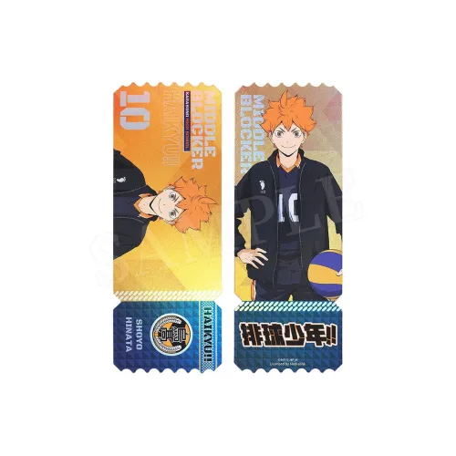 BOOM COMIC Kenma Kozume, Tetsurou Kuroo, Toru Oikawa, Kotaro Bokuto Haikyu!! S4 Laser Tickets