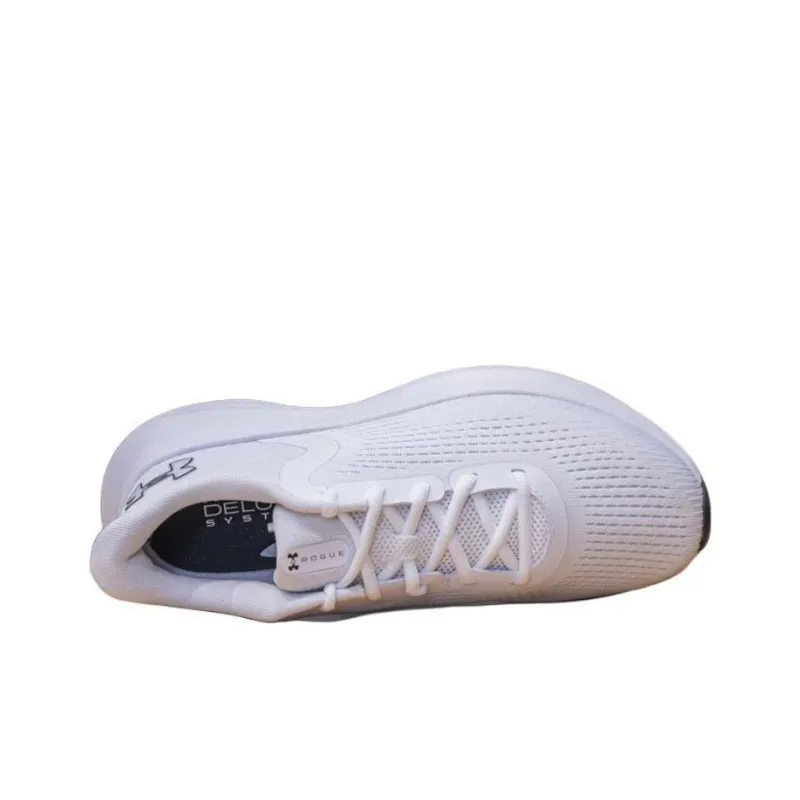 Under Armour Cushioning Low Top Running Shoes Men's White-3
