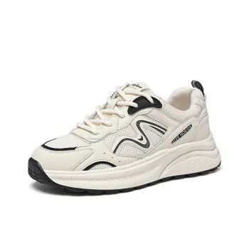 Golden Silk Rabbit Height Increasing Wear Resistant Slip Resistant Low Top Chunky Sneakers Women's