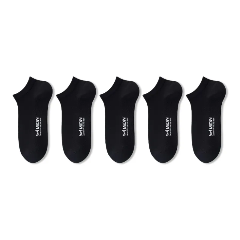 MIIOW Cool One Summer Series Ankle Socks Men's 5 Pack-7