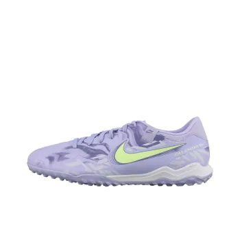 Nike Tiempo Legend 10 TF Rubber Broken Studs Anti Slip Wear Resistant Soccer Shoes Unisex Purple