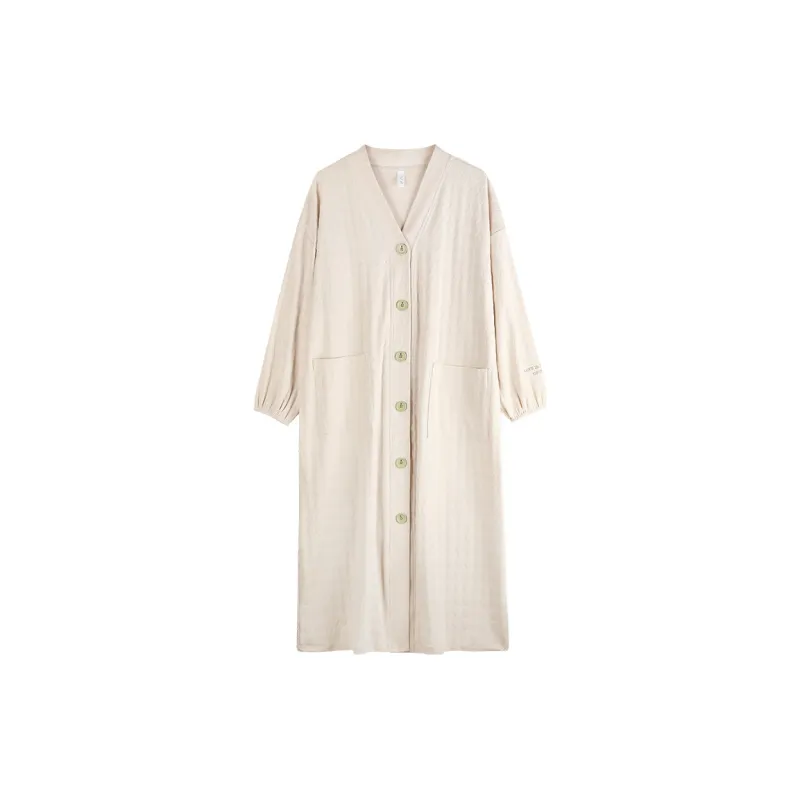 Xuan Liang Sleep Robe Women's Warm Light White-0