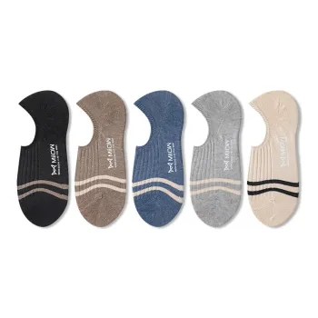 MIIOW Cool One Summer Series Ankle Socks Men's 5 Pack