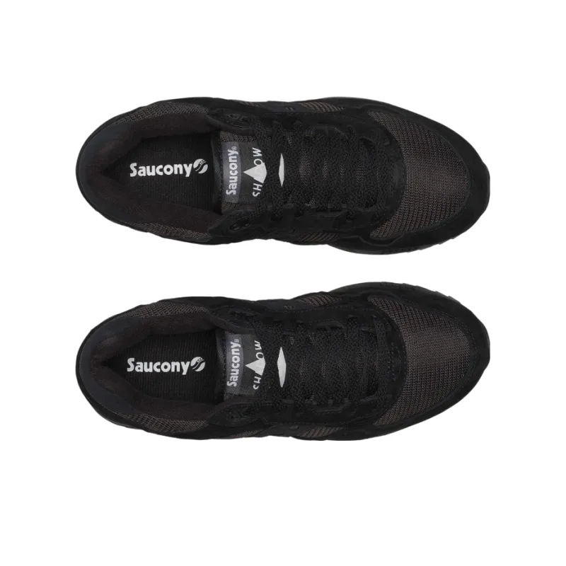 Saucony Shadow 5000 Slip-Resistant Breathable Low-Top Casual Shoes Men's Black-3