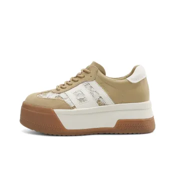 Rosa Bianca Low Top Skateboard Shoes Women's Apricot