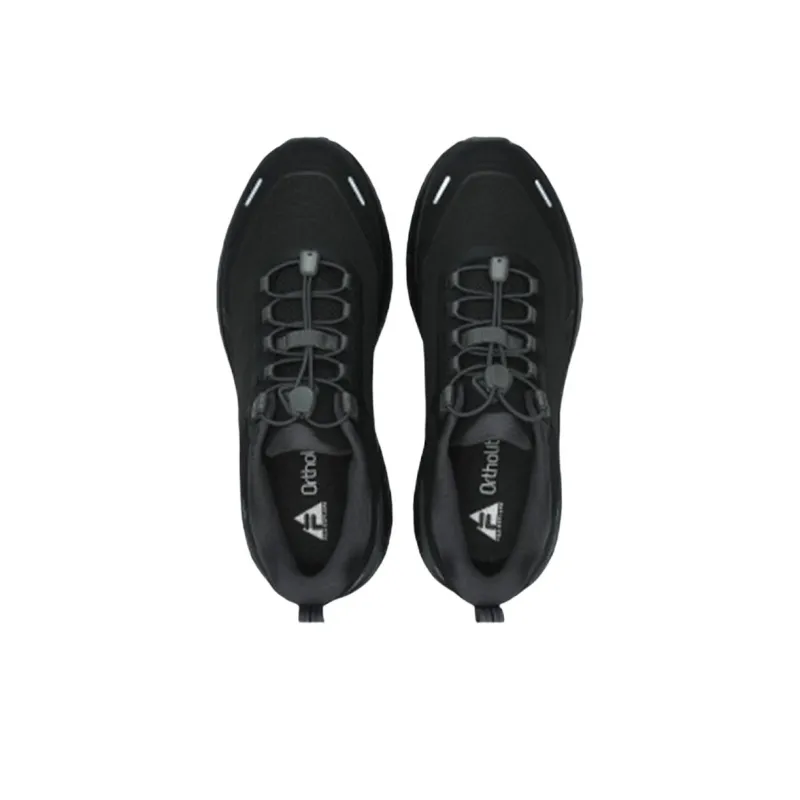 FILA EXPLORER Cushioned Slip Resistant Support Lightweight Low Top Outdoor Shoes Men's Black-1