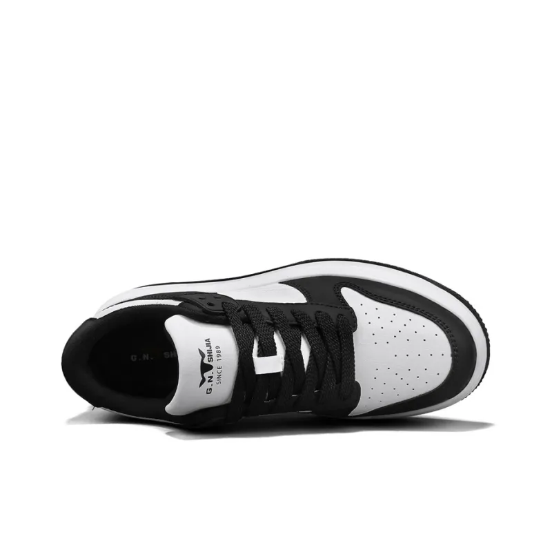 G.N.SHIJIA Anti-Slip Wear-Resistant Lightweight Breathable Height Increasing Low-Top Skateboard Shoes Men's-11