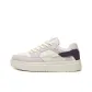 Beige White Purple
