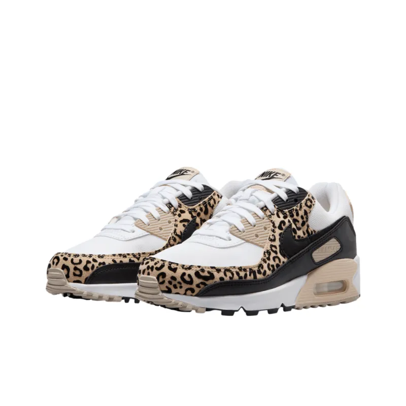 Nike Air Max 90 Leopard Sanddrift Black Women's-2