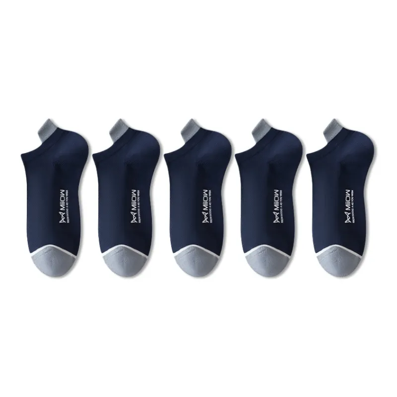 MIIOW Cool One Summer Series Ankle Socks Men's 5 Pack-20