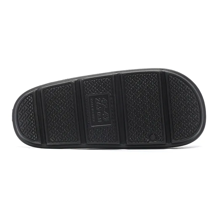HLA Summer Platform Home Slippers Minimalist Bathroom Anti Slip And Wear Resistant Slippers Unisex-3