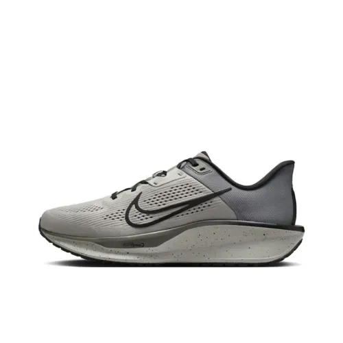 Nike Quest 6 Anti Slip Wear Resistant Low Top Running Shoes Men's Gray