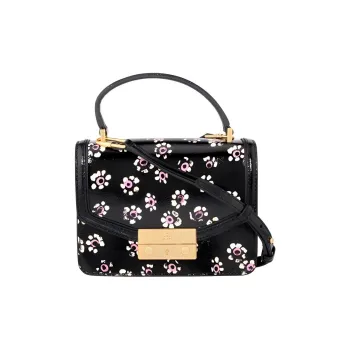 TORY BURCH Juliette Leather Shoulder Bag Crossbody Bag Handbag Mini Women's Black