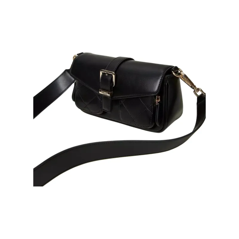 TWINSET MILANO Polyurethane Shoulder Bag Women's Black-1