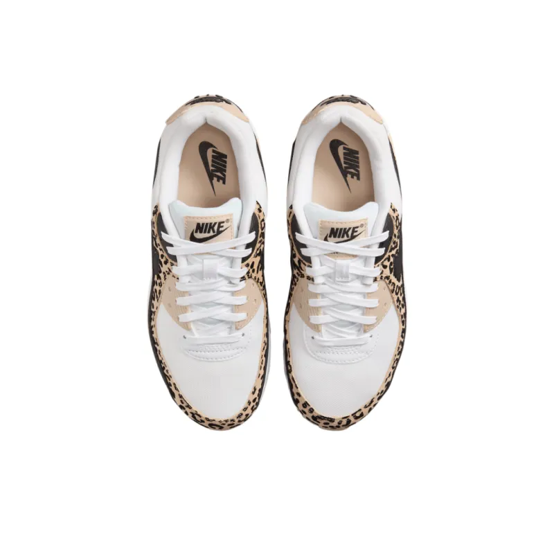 Nike Air Max 90 Leopard Sanddrift Black Women's-4