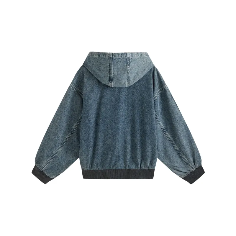 FUN Denim Jacket Men's Denim Blue-1