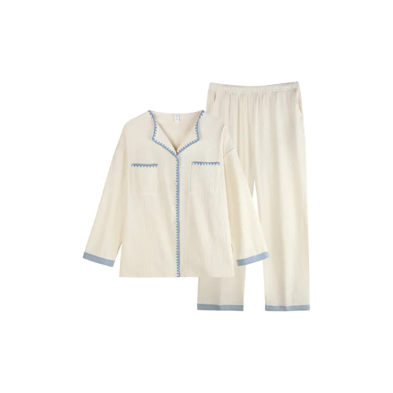 Xuan Liang Pajama Set Women's Cream White-0