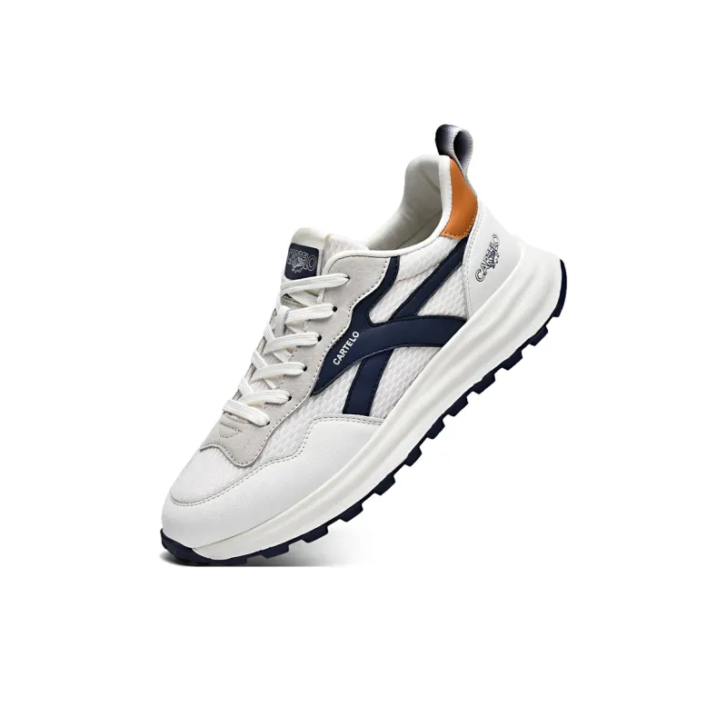CARTELO Cushioning Height Increase Low Top Casual Shoes Men's-2