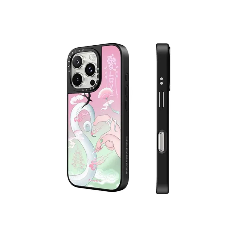 CASETIFY PC+TPU Material Eternal Love Phone Cases Compatible With IPhone 16 Pro/16 Pro Max/15 Pro/15 Pro Max-2