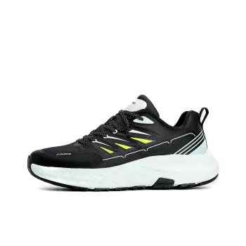 XIDELONG Breathable Anti Slip And Wear Resistant Low Top Carbon Plate Sprint Running Shoes Men's Jet Black