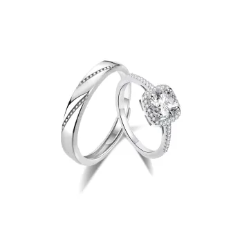 Love Jewelry 925 Sterling Silver Rings Unisex