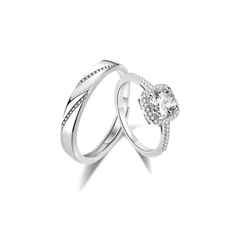 Love Jewelry 925 Sterling Silver Rings Unisex-0