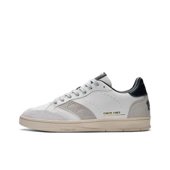 Kappa Ollie.K Back to Back Anti Slip Wear Resistant Low Top Skateboard Shoes Unisex Winter Day White