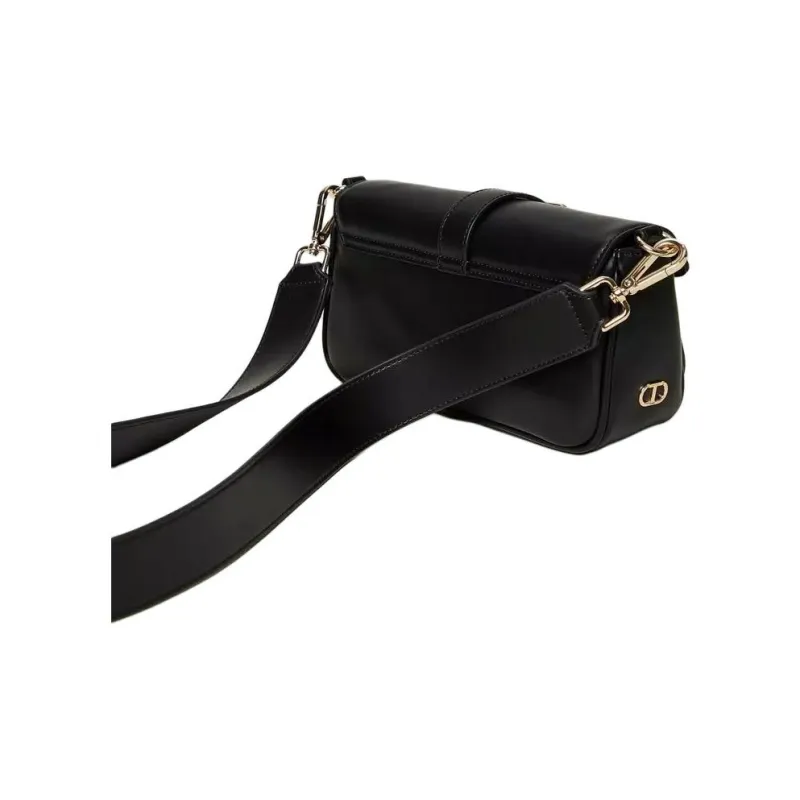 TWINSET MILANO Polyurethane Shoulder Bag Women's Black-2