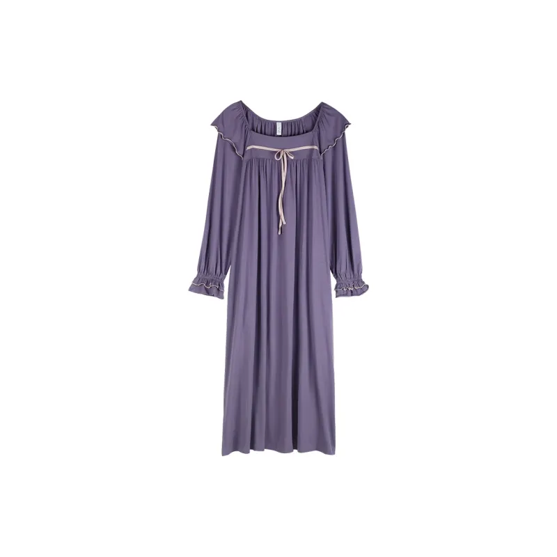 Xuan Liang Nightgown Women's Dusk Purple-0