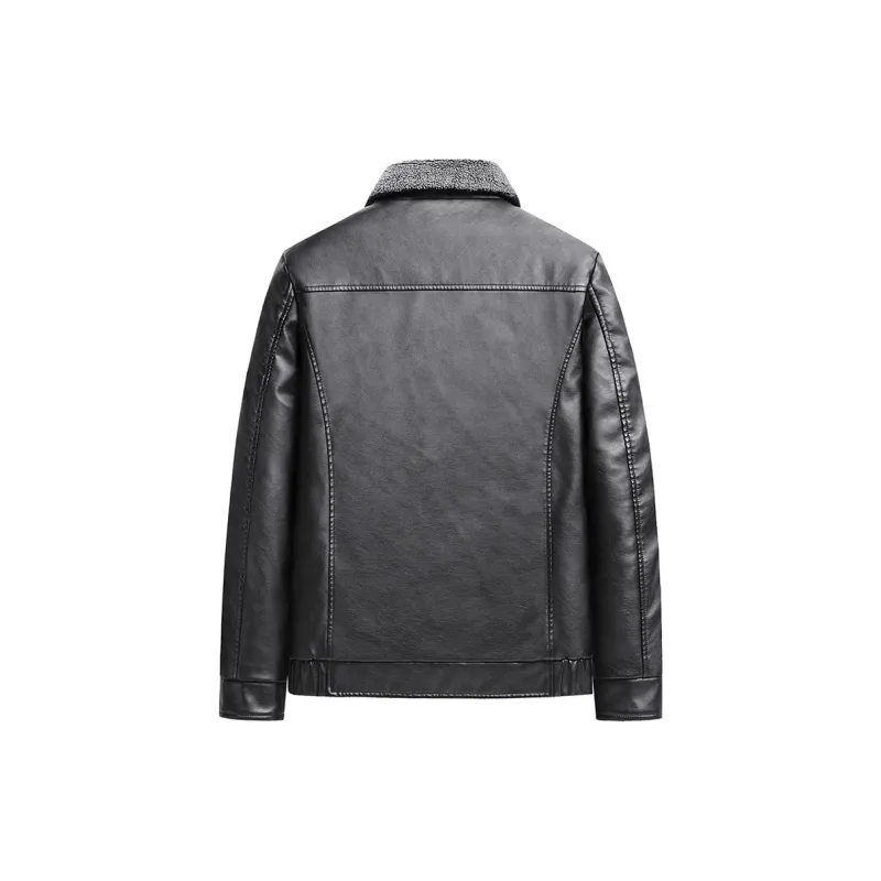 LISENPOK Leather Jackets Unisex-1